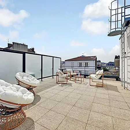 Elegant With Rooftop - 1br4p - Vanves Appartement *